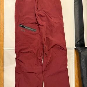 Ride Snowboards Men’s Snow Pants Burgundy Red Size Medium